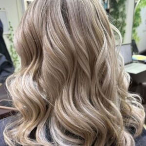 NATURAL GREY HAIR BLENDING WITH GLOSS