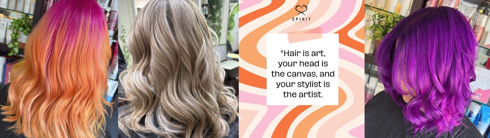 Follow Spirit Hair Co on Instagram
