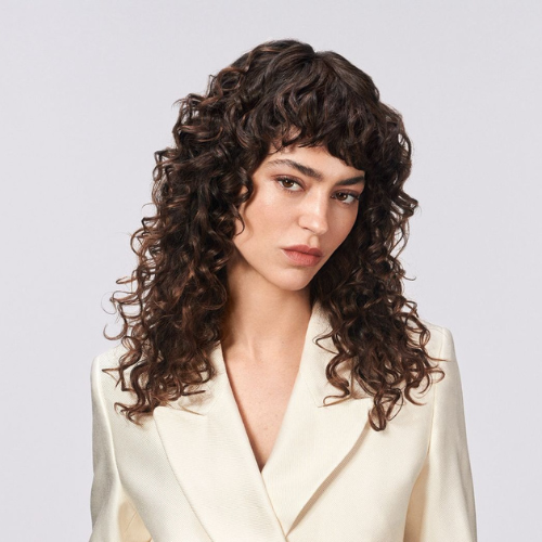 Curly hair after a treatment hairdressers High Wycombe