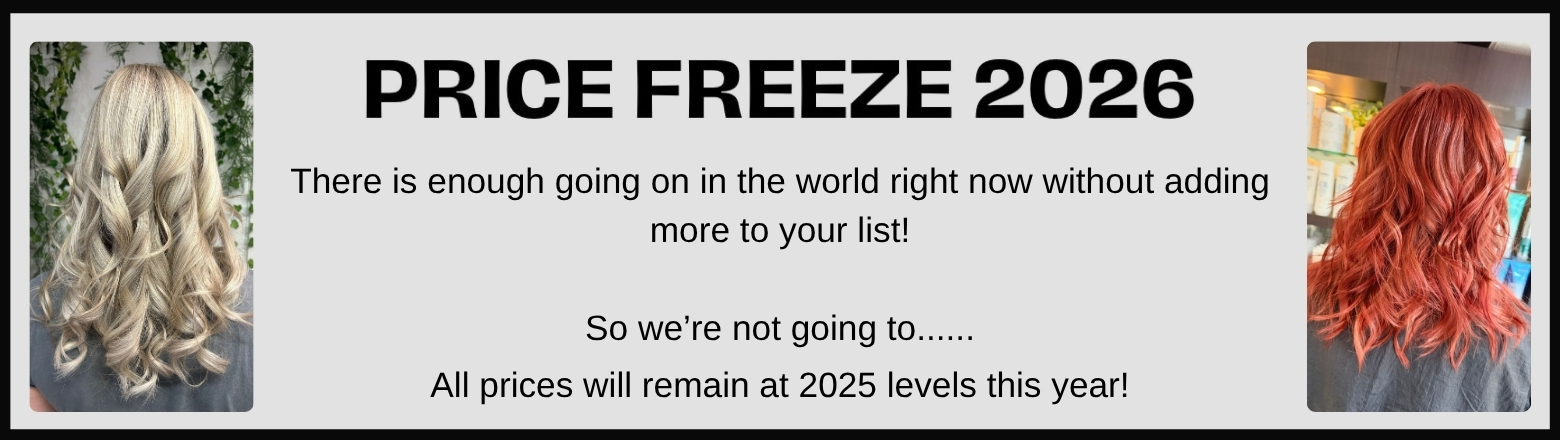 Spirit Hair Price Freeze 2026