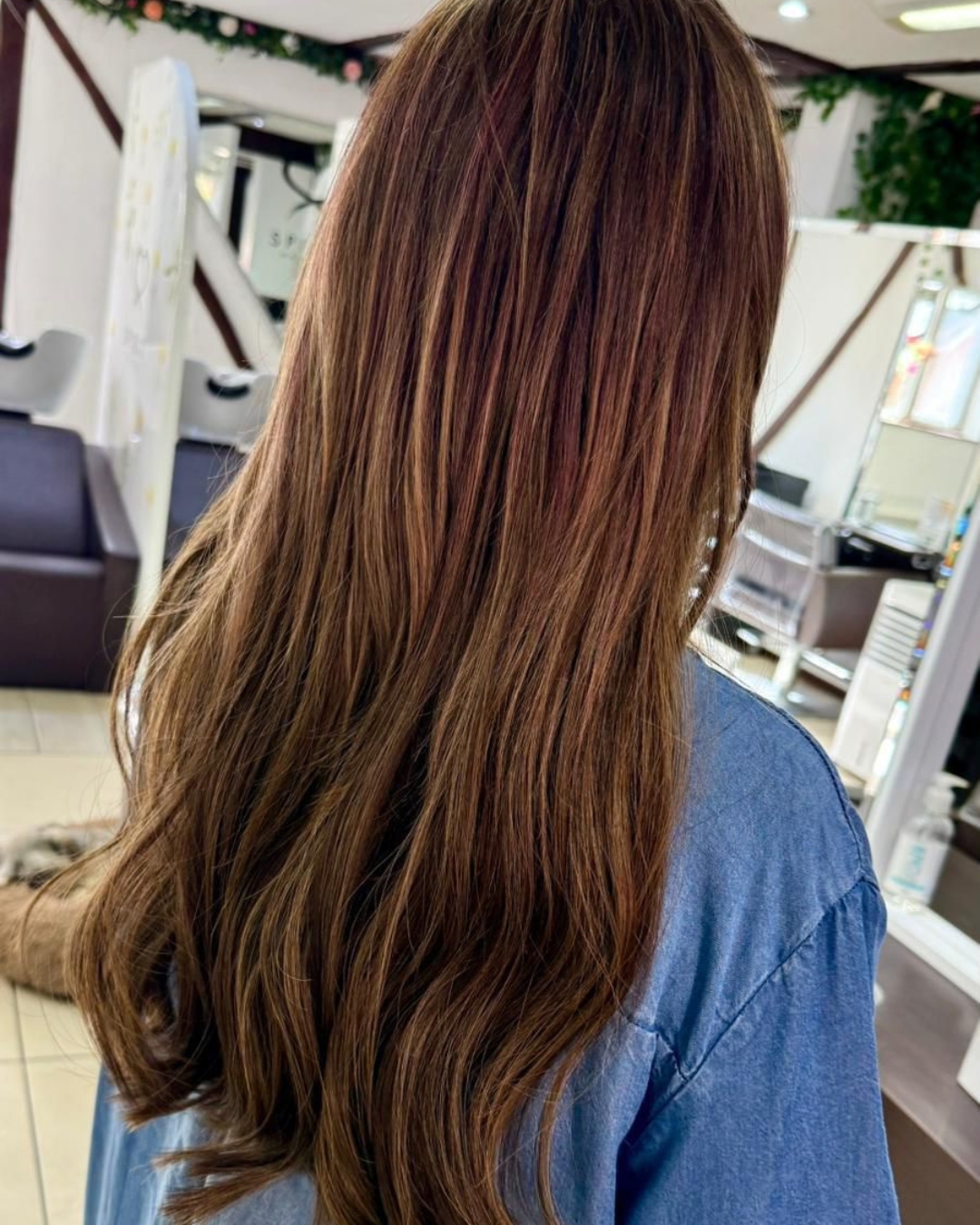 before and after hair extensions transformation High Wycombe